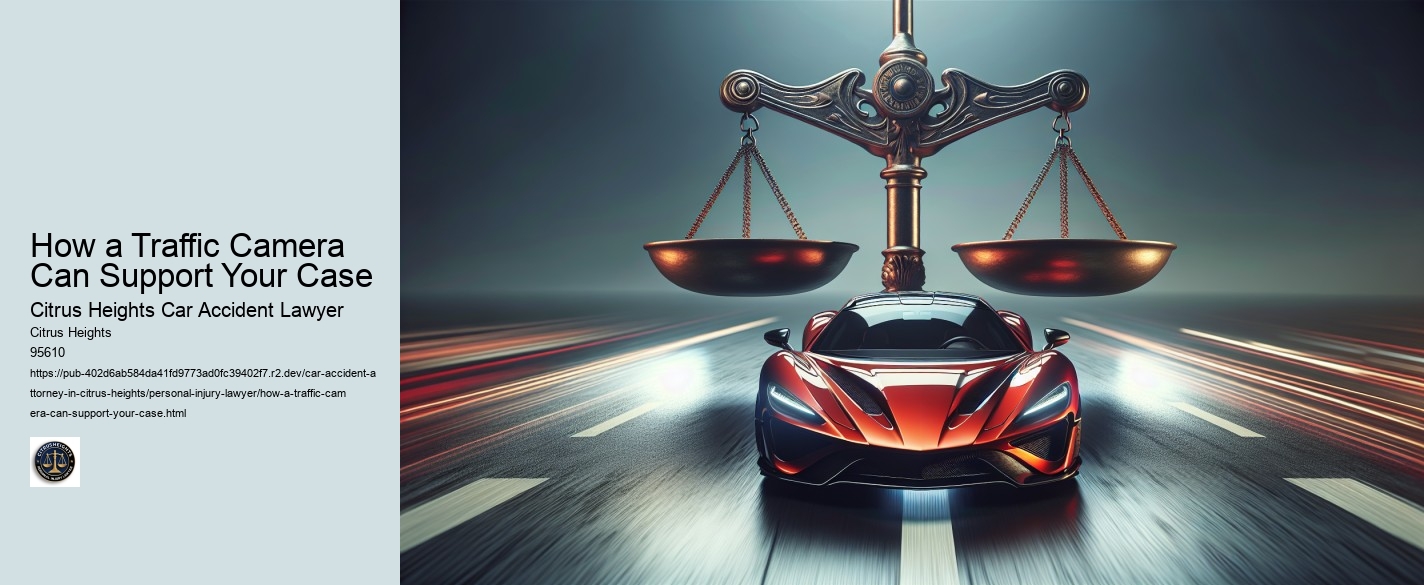 How a Traffic Camera Can Support Your Case