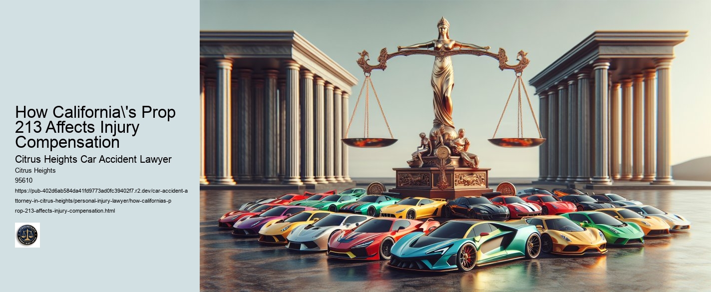 How California's Prop 213 Affects Injury Compensation