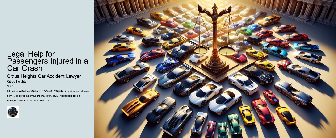 Legal Help for Passengers Injured in a Car Crash