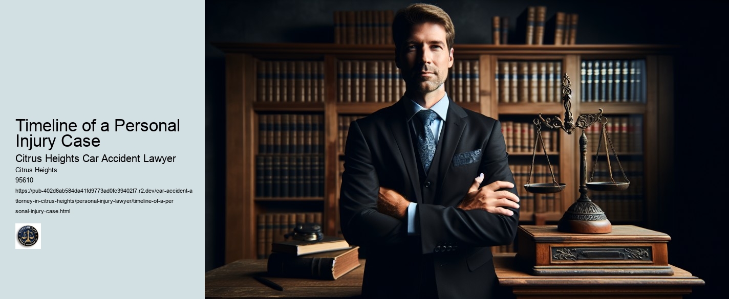 Timeline of a Personal Injury Case